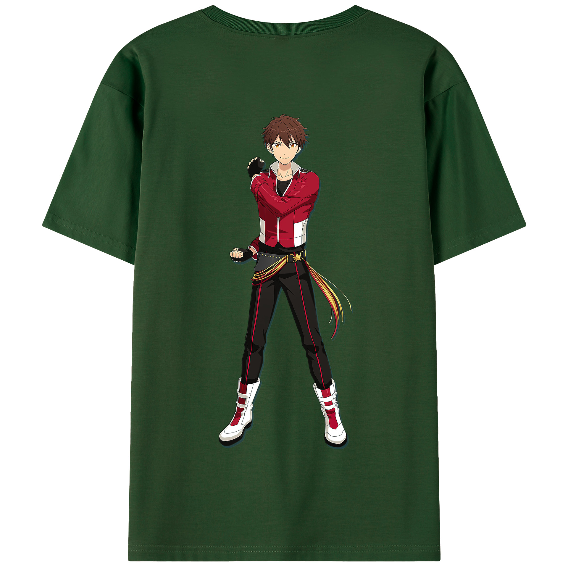 （画像用） あんさんぶるスターズ! Ensemble Stars 綿100％半袖Tシャツ（背面プリント）